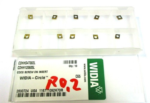 Widia inserti giranti cdhh - inserti,