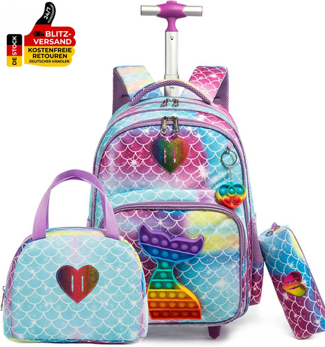 Htgroce zaino con - con, ruote